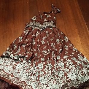 Girls halter style dress